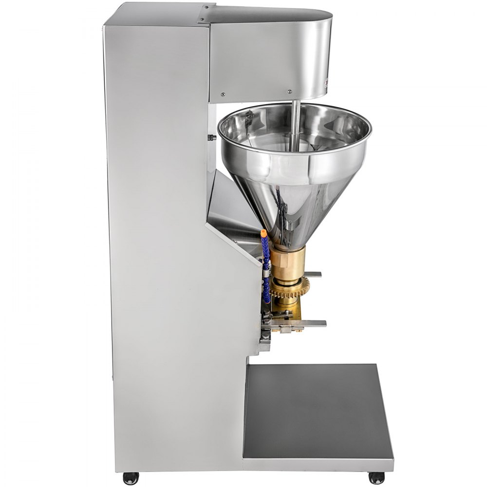VEVOR Macchina per Polpetta Elettrica, Formatrice per Polpette Verticale Farcito, 1100W, Dimensione della Polpetta Regolabile 5 Taglie, Produzione 280 Pezzi al Minuto, Fare Polpette Automatica
