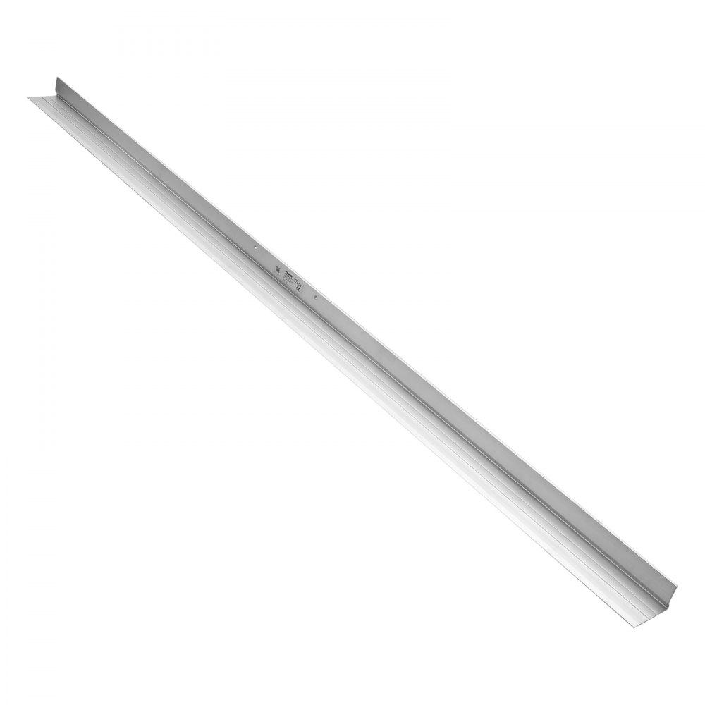VEVOR Lama per Staggia Vibrante da Calcestruzzo 2438 mm, Lega di Alluminio, Lama a Bordo Dritto da 135 mm per Staggia Vibrante, Ampia Superficie di Lavoro, Lama di Ricambio per  Pavimenti di Garage