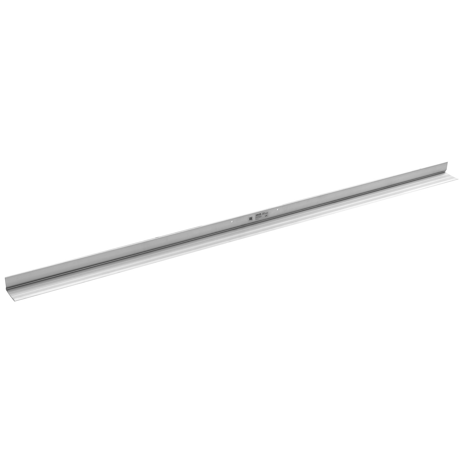 VEVOR Lama per Staggia Vibrante da Calcestruzzo 2438 mm, Lega di Alluminio, Lama a Bordo Dritto da 135 mm per Staggia Vibrante, Ampia Superficie di Lavoro, Lama di Ricambio per  Pavimenti di Garage