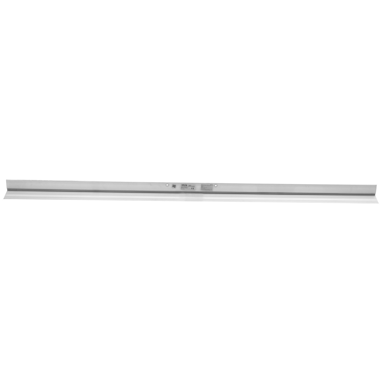 VEVOR Lama per Staggia Vibrante da Calcestruzzo 3048 mm, Lega di Alluminio, Lama a Bordo Dritto da 135 mm, Copertura Estesa, Lama di Ricambio per Vialetti, Patio, Marciapiedi e Pavimenti di Garage
