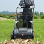 VEVOR Rasaerba Manuale per Prato con Cesto Capienza 99L Arieggiatore per Prato Manuale Sacco di Raccolta Larghezza Taglio 53,5cm, Rasaerba Spazzola Rotante Altezza Regolabile per Prato da Giardino