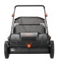 VEVOR Rasaerba Manuale per Prato con Cesto Capienza 99L Arieggiatore per Prato Manuale Sacco di Raccolta Larghezza Taglio 53,5cm, Rasaerba Spazzola Rotante Altezza Regolabile per Prato da Giardino