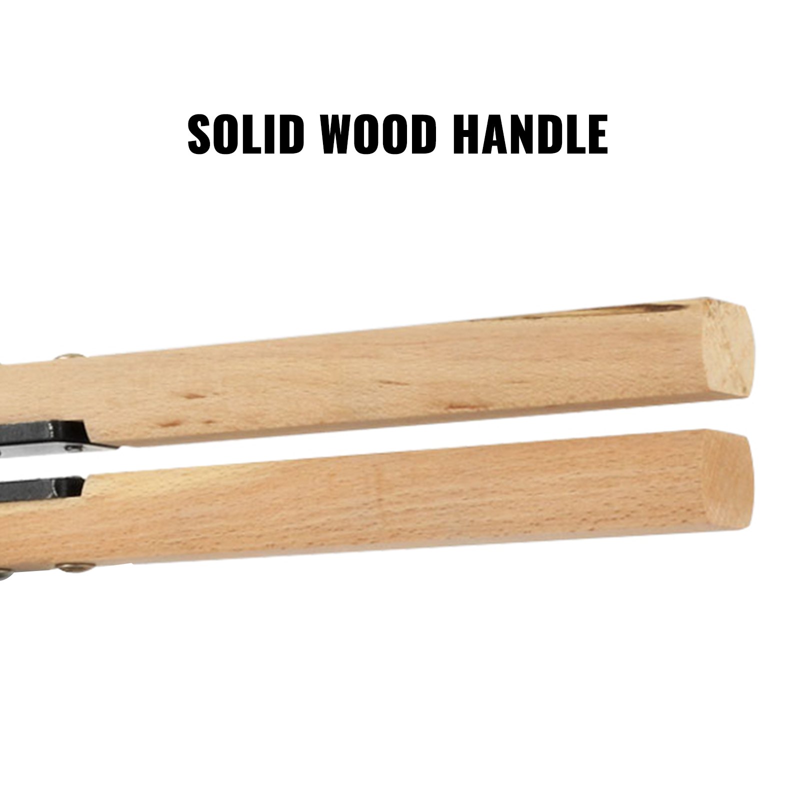 VEVOR Piastra per Waffle Elettrica, Macchina per Waffle all'Uovo,1400W Waffle Maker Commerciale Antiaderente,  225x330x250mm, Macchina Piastra per Eggettes di Hong Kong, con Manici in Legno, SC-X30