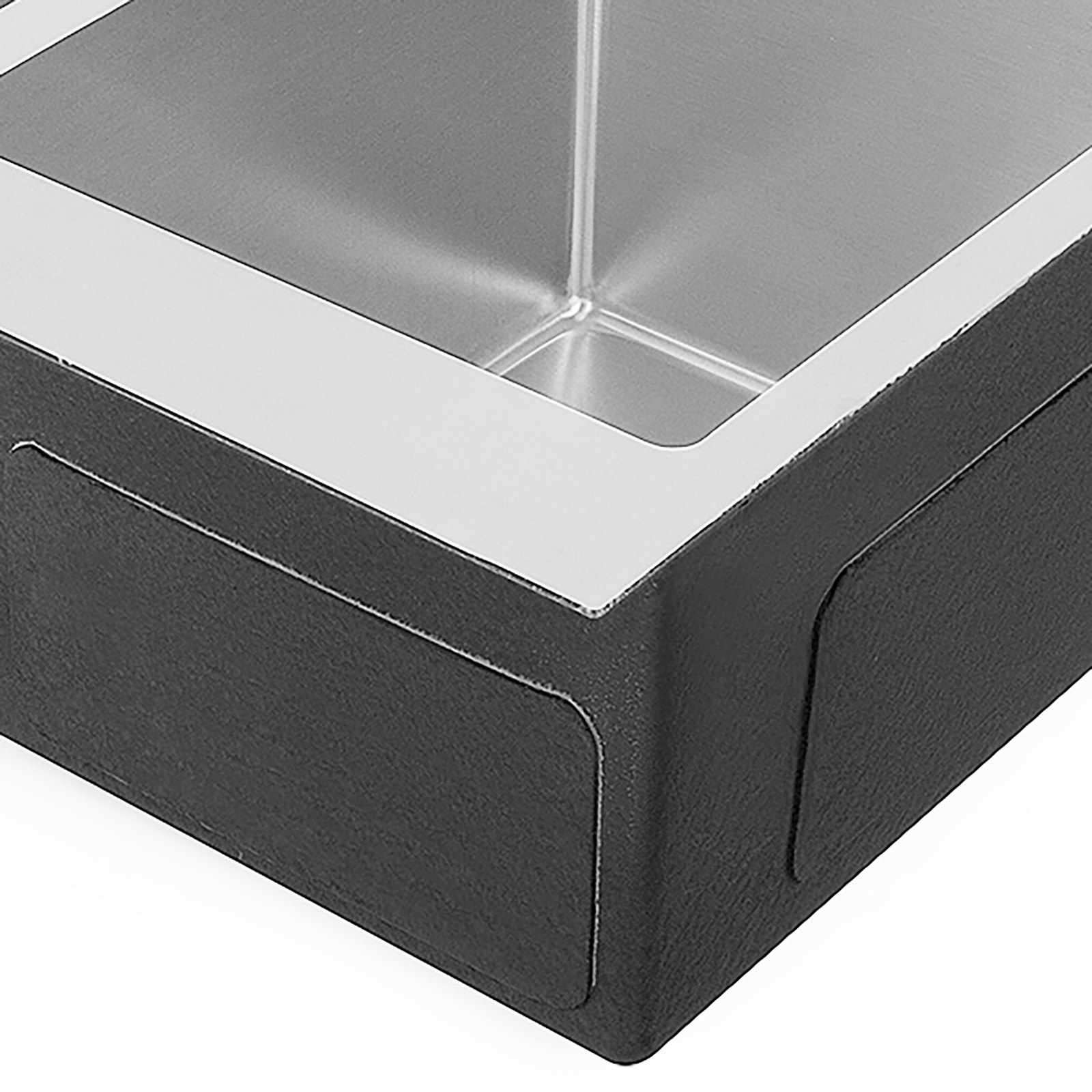 Lavello Cucina Lavandino 94 X 47cm Altezza 25cm Catering Lavello Bucato Supporto