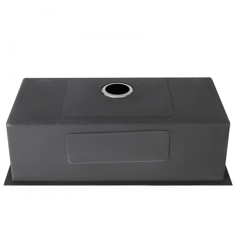 Lavello Cucina Lavandino 81 X 46cm Acciaio Inox 1 Vasca Bucato Supporto Durevoli