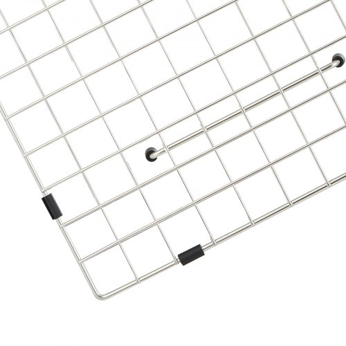 VEVOR Griglia Protezione Lavello 2 Pezzi - Acciaio Inossidabile 304, 13.7x11.6 Pollici, Con Filtro E Scarico Centrato - Foto 3