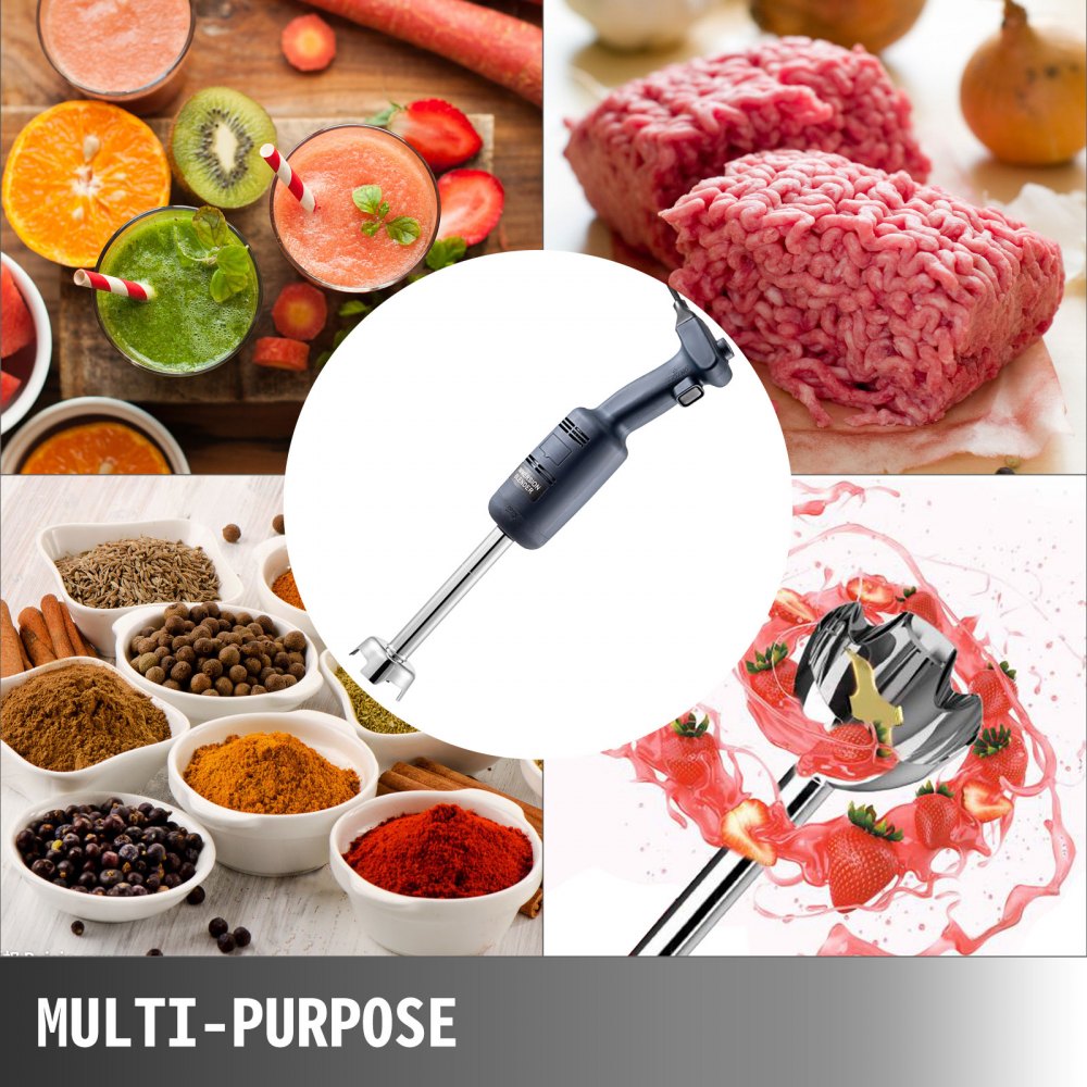 Frullatore Elettrico 220w Frullatore Immersione Commerciale Sbattitore Elettrico