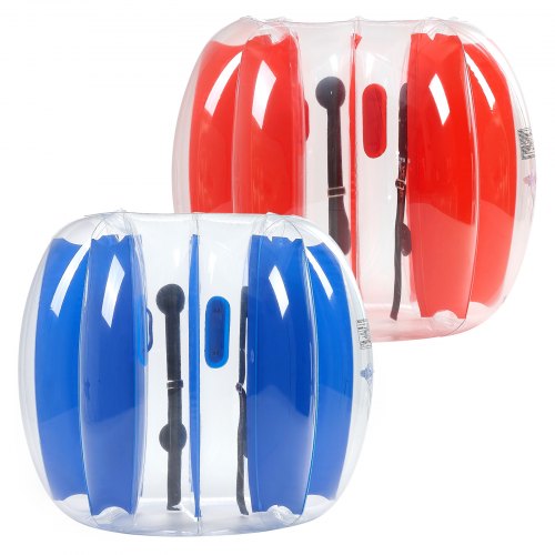 VEVOR Palline Paraurti Gonfiabili Sumo Gioco all'Aperto Rosso Blu 2 Pezzi 1,2 m