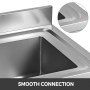 Lavello Cucina Gocciolatoio Destra 100 X 60cm Wash Basin Mobile Bucato Supporto
