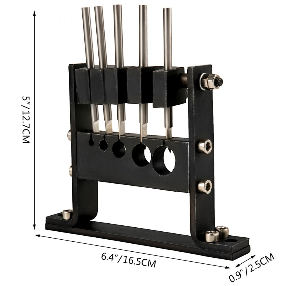Vevor Sguainacavi Macchina Spelacavi Manuale Da 1-30mm Kit Spellacavi Con 7 Lame