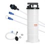 VEVOR Estrattore di Fluidi Pompa a Vuoto di Aspirazione per Cambio Olio di Motore Manuale Capienza max. 6,5L, Estrattore per Cambio Olio Pompa a Vuoto Kit Evacuazione a Vuoto Aspiraliquidi per Auto