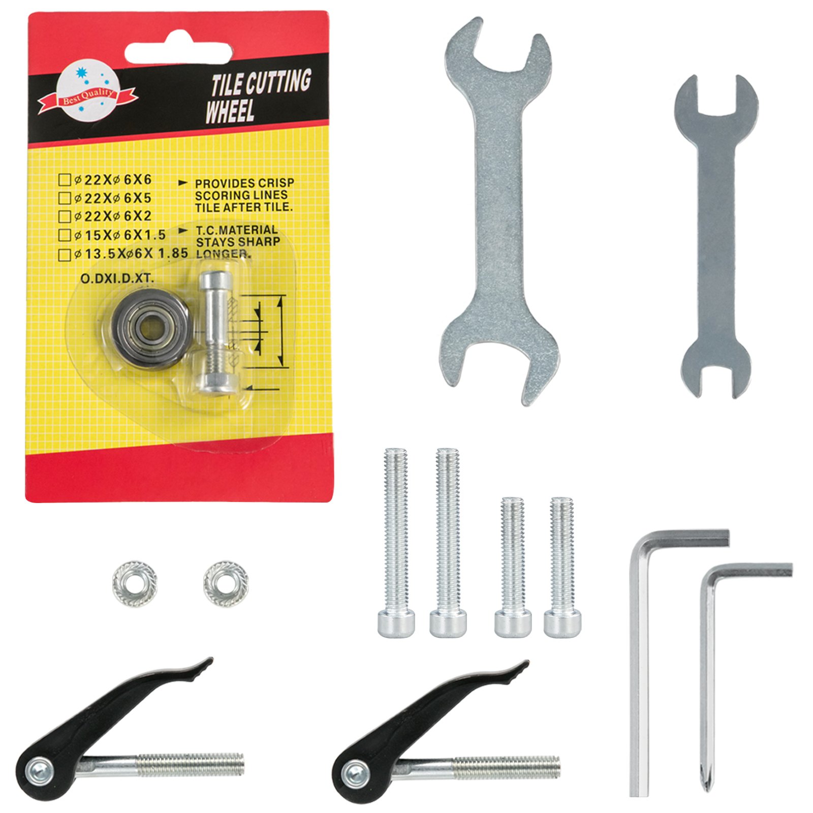 VEVOR Tagliapiastrelle Manuale da 39 Pollici, Tagliapiastrelle Manuale con Taglierina in Metallo duro al Carburo di Tungsteno, Taglierina Professionale per Plancia in Vinile, Guida Laser Regolabile