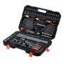 VEVOR Mechanics Tool Set, 314-Piece Mechanic Tool Kit, Metric Socket Set, Combination and Ratchet Wrenches, Hex Keys, Screwdriver Bits, Accessories, and Storage Case, for Automotive and Home Repair