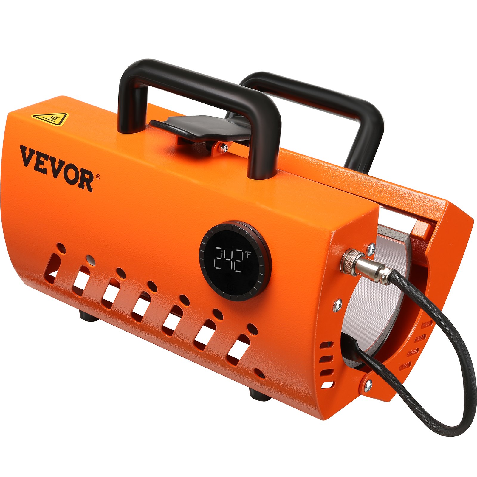 VEVOR Pressa a Caldo Portatile per Tazze Bicchiere 620W per Tazze da 33-89 cL Intervallo di Temperatura 40°C-210°C, Termopressa per Tazze Altezza Max. 25cm in Ceramica Acciaio Inox Lega di Alluminio