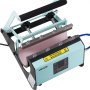 VEVOR Termopressa per Bicchieri Capacità Max 887 ml, Pressa Trasferimento Termico Manuale con Nastro Adesivo e Guanti, Impostazione Temperatura e Tempo, Colore Nero e Verde, Personalizzazione Tazze