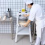 VEVOR Divisore Manuale per Impasto 40 PZ Macchina Manuale per Divisori Uguali per Impasto 30 g-140 g Taglierina per Impasto a Mano con Vassoio, Lama in Acciaio Inox 304, per Panetteria, Ristorante