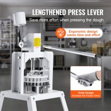VEVOR Divisore Manuale per Impasto 40 PZ Macchina Manuale per Divisori Uguali per Impasto 30 g-140 g Taglierina per Impasto a Mano con Vassoio, Lama in Acciaio Inox 304, per Panetteria, Ristorante