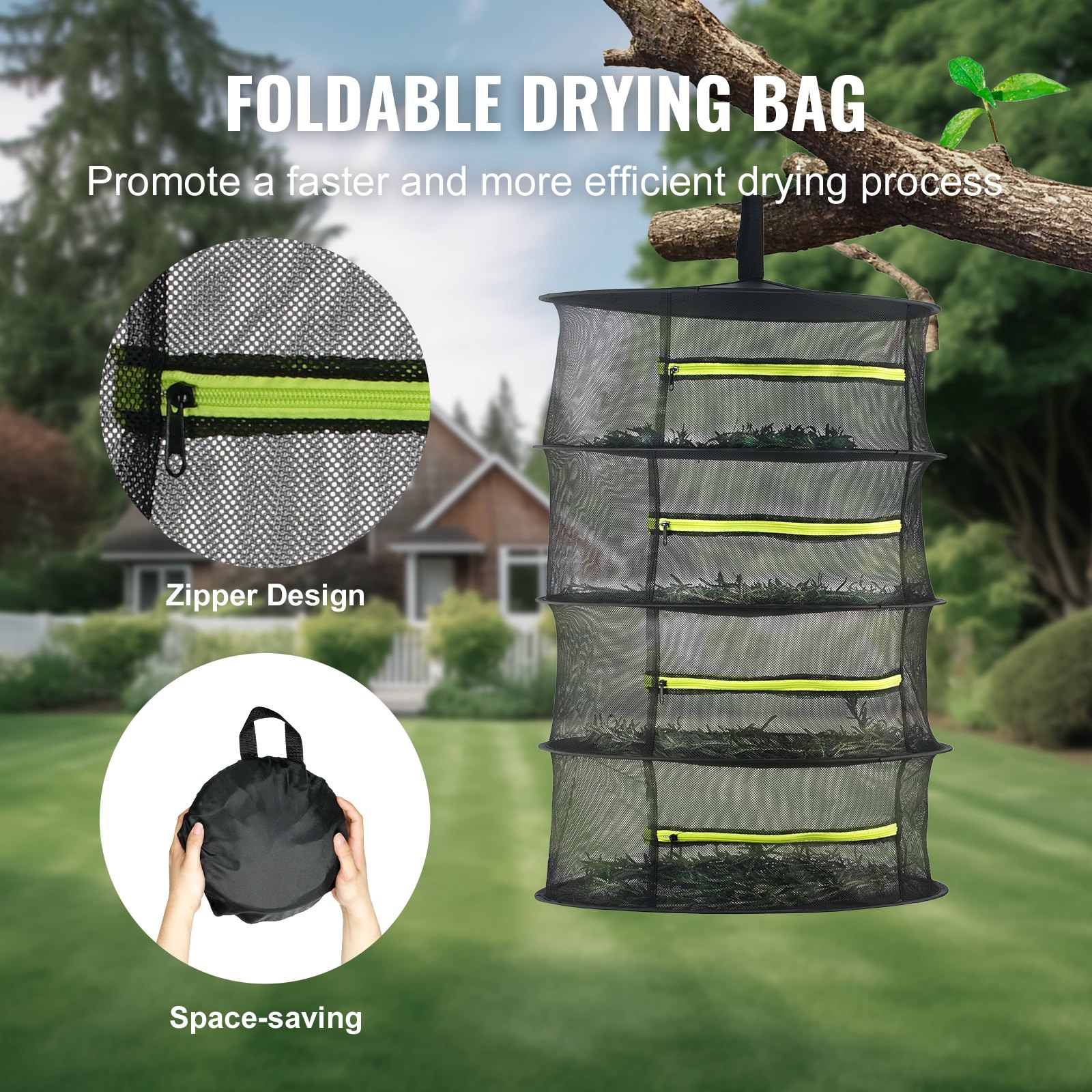 VEVOR Tagliafoglie a Ciotola Manuale Coperchio Trasparente Diametro 43 cm Lame in Acciaio Inox da Giardino, Taglierina Manuale per Erba Foglie a Ciotola Tagliafoglie Lame a Forma X per Giardinaggio