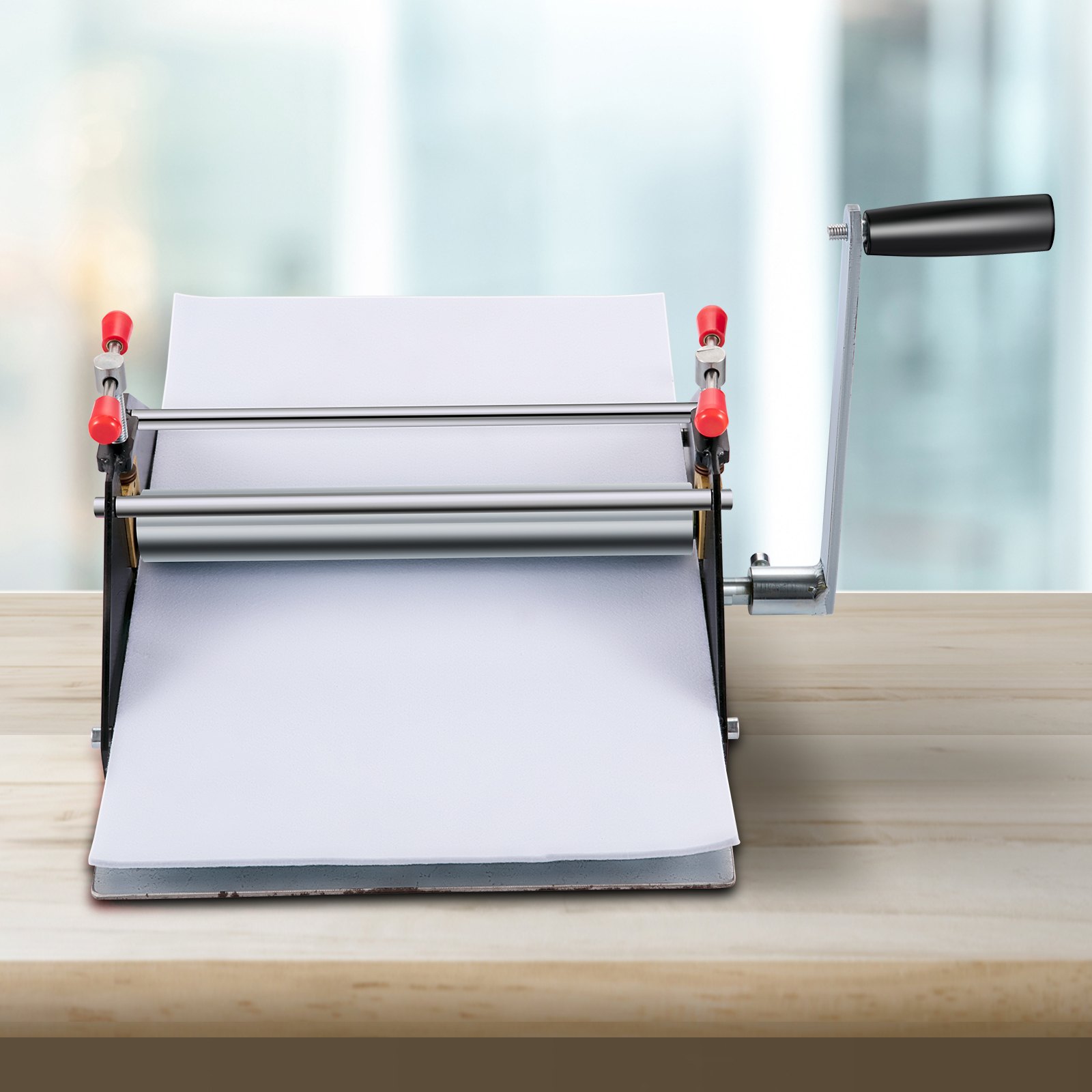 VEVOR Macchina da stampa per incisione di base, dimensioni di stampa 28x25x17cm, Macchina da stampa per incisione interamente in metallo, Macchina da stampa per incisioni