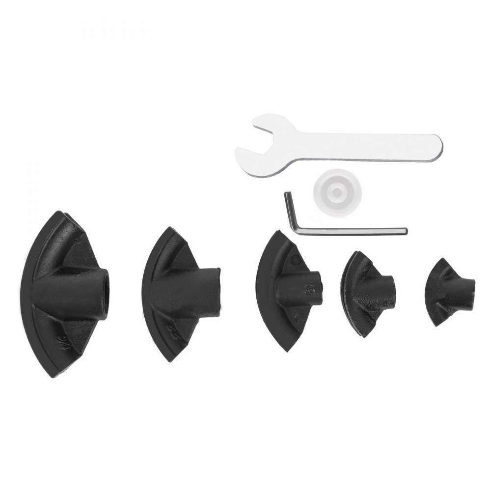 VEVOR Piegatrice per Lamiera Rotante Piegatrice per Formatura di Lamiere Curvatubi Manuale Diametro Esterno da 13mm a 34mm Uscita 10T