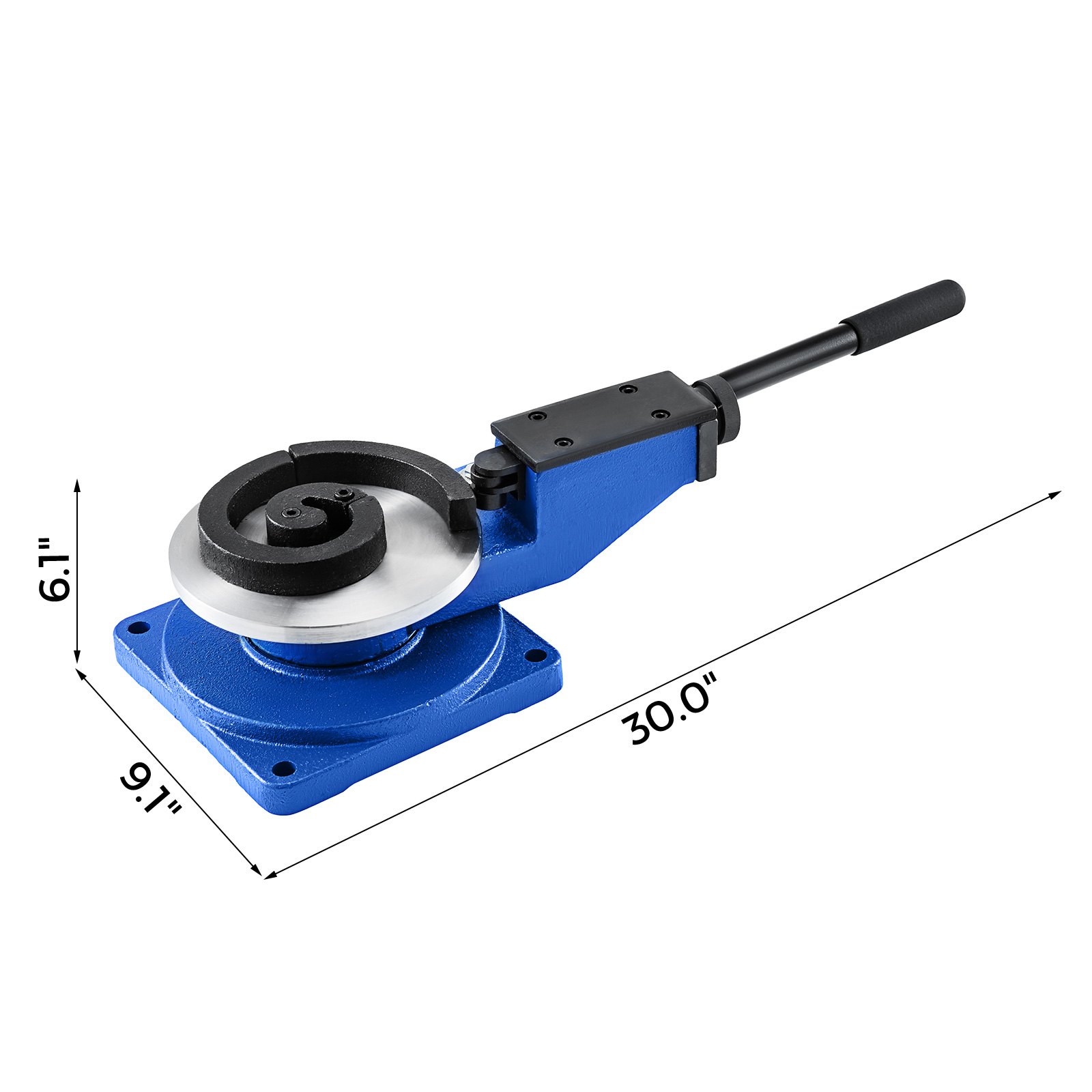 Piegatrice VEVOR BY-30 in Metallo con 3 strumenti di Scorrimento Piegatrice per Scorrimento in Acciaio ad Alta Tempra per Acciaio Cooper Alluminio Ottone