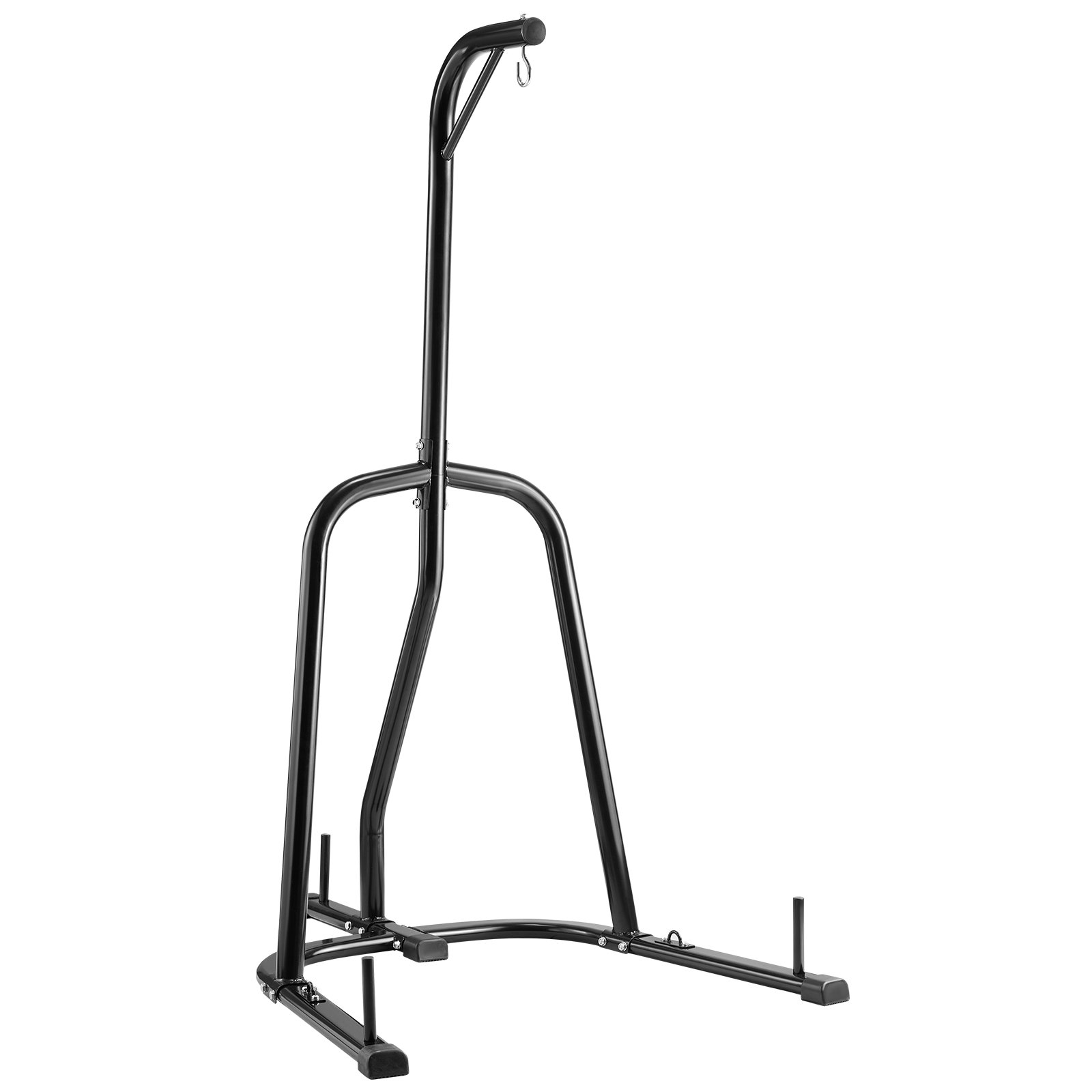 VEVOR Supporto per Sacco da Boxe, Attrezzatura per Allenamento in Acciaio Resistente, Supporta 65 kg, Supporto Indipendente con Base Appesantita, Sacco per Allenamento Palestra Casa