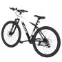 VEVOR Mountain Bike for Men and Women 70 cm Outdoor Bicycle 21 Speeds, Adult Bikes with Front Suspension, Adjustable Saddle, All-Terrain Tires, Aluminum Alloy Frame, Dual Disc Brake, Pre-Assembled