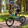 VEVOR Mountain Bike for Men and Women 50.8 cm Outdoor Bicycle 6 Speeds, Adult Bikes, Front Suspension, Adjustable Saddle, All-Terrain Tires, High Carbon Steel Frame, Dual Brake, Pre-Assembled