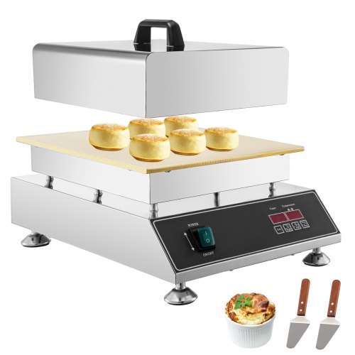 Souffle Macchina Elettrica Commerciale 1500w Macchina Per Pancakes