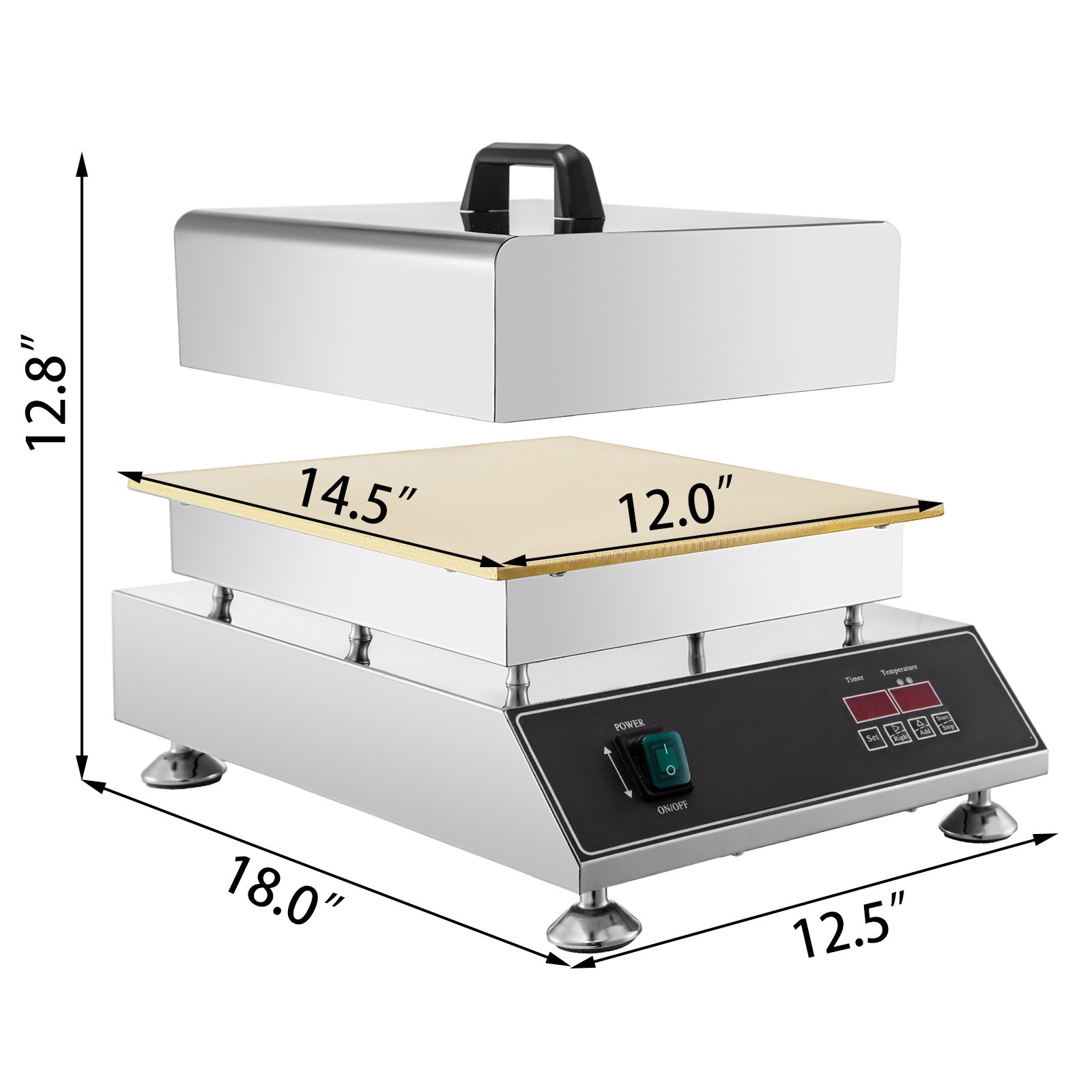 Souffle Macchina Elettrica Commerciale 1500w Macchina Per Pancakes