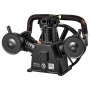 VEVOR Testata per Compressore d’Aria 5,6 kW 547 L/min 3 Cilindri Monostadio, Pompa Lubrificata a Olio, Struttura in Ghisa, Pressione Massima 8 Bar, Ideale per Falegnameria, Officina e Autoriparazione