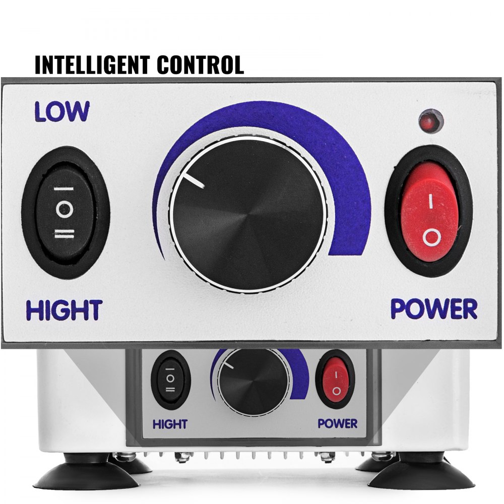 VEVOR Agitatori Oscillanti Da Laboratorio per Modelli Dentali 120W Strumenti e Apparecchi, Carico Massimo 2KG Oscillatore Attrezzatura da Laboratorio, per Ridurre la Schiuma