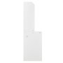 VEVOR Mobiletto Angolare Portaoggetti Altezza 162,6cm, Mobiletto in Legno Indipendente Angolo Triangolare 6 Ripiani con Prese USB Ripiani Regolabili, Mobiletto Angolare da Soggiorno Camera da Letto