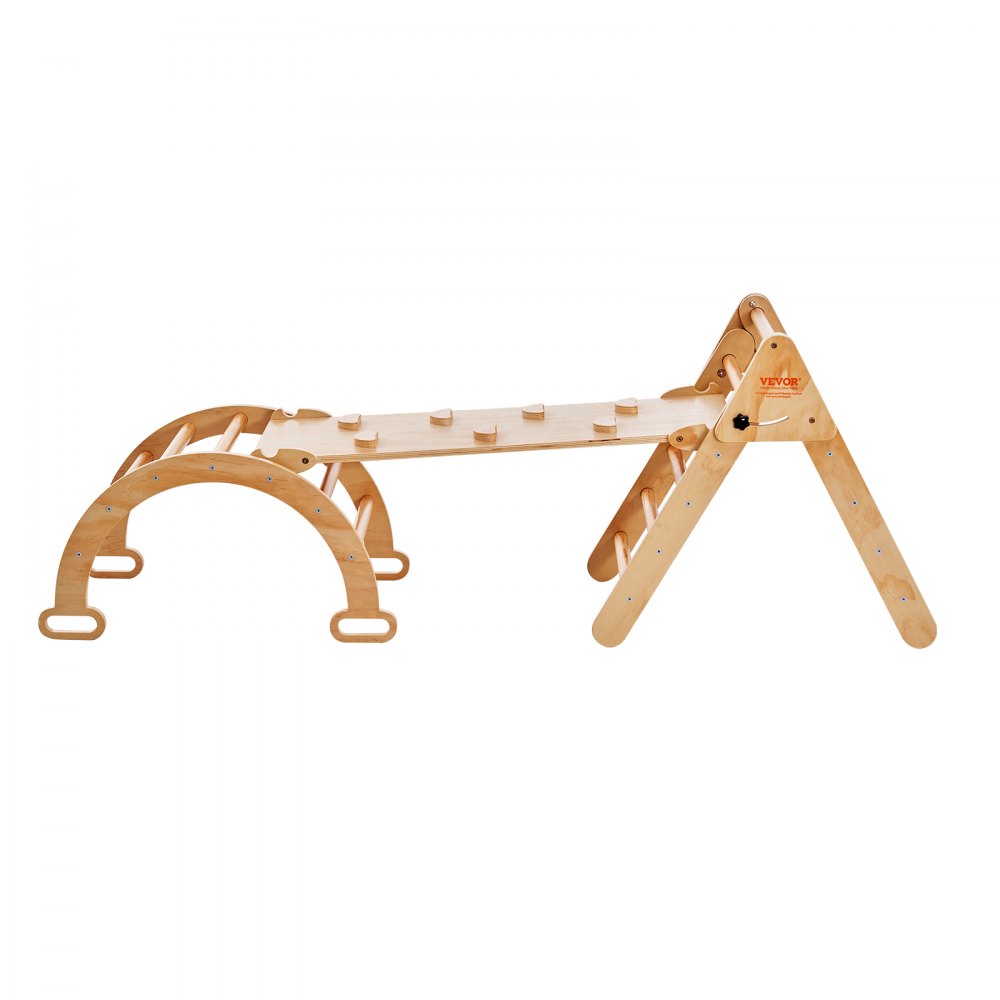 VEVOR Triangolo Giocattolo 5 in 1 Montessori Gioco Arrampicata per Bambini