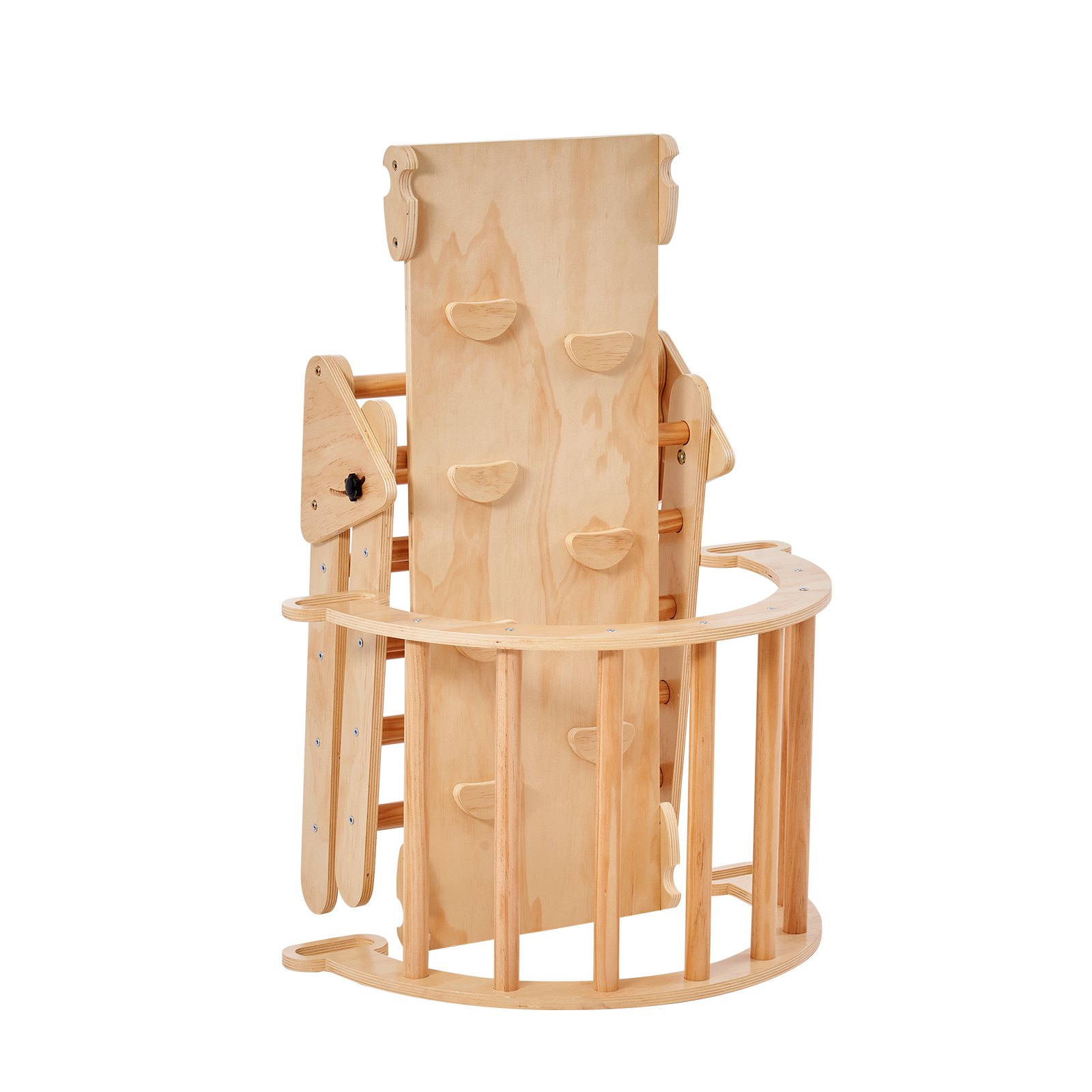 VEVOR Triangolo Giocattolo 5 in 1 Montessori Gioco Arrampicata per Bambini