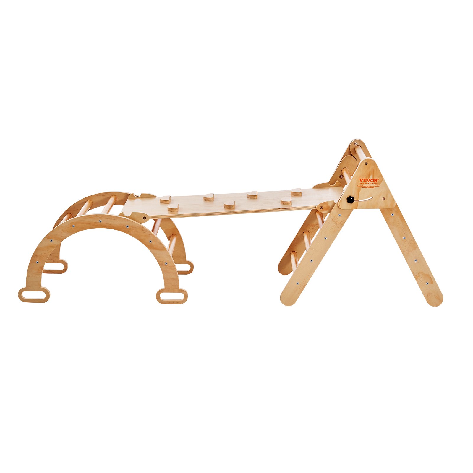 VEVOR Triangolo Giocattolo 5 in 1 Montessori Gioco Arrampicata per Bambini