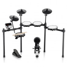 VEVOR E-Drum Set Batteria Elettronica 480 Suoni 32 Kit Batteria USB MIDI