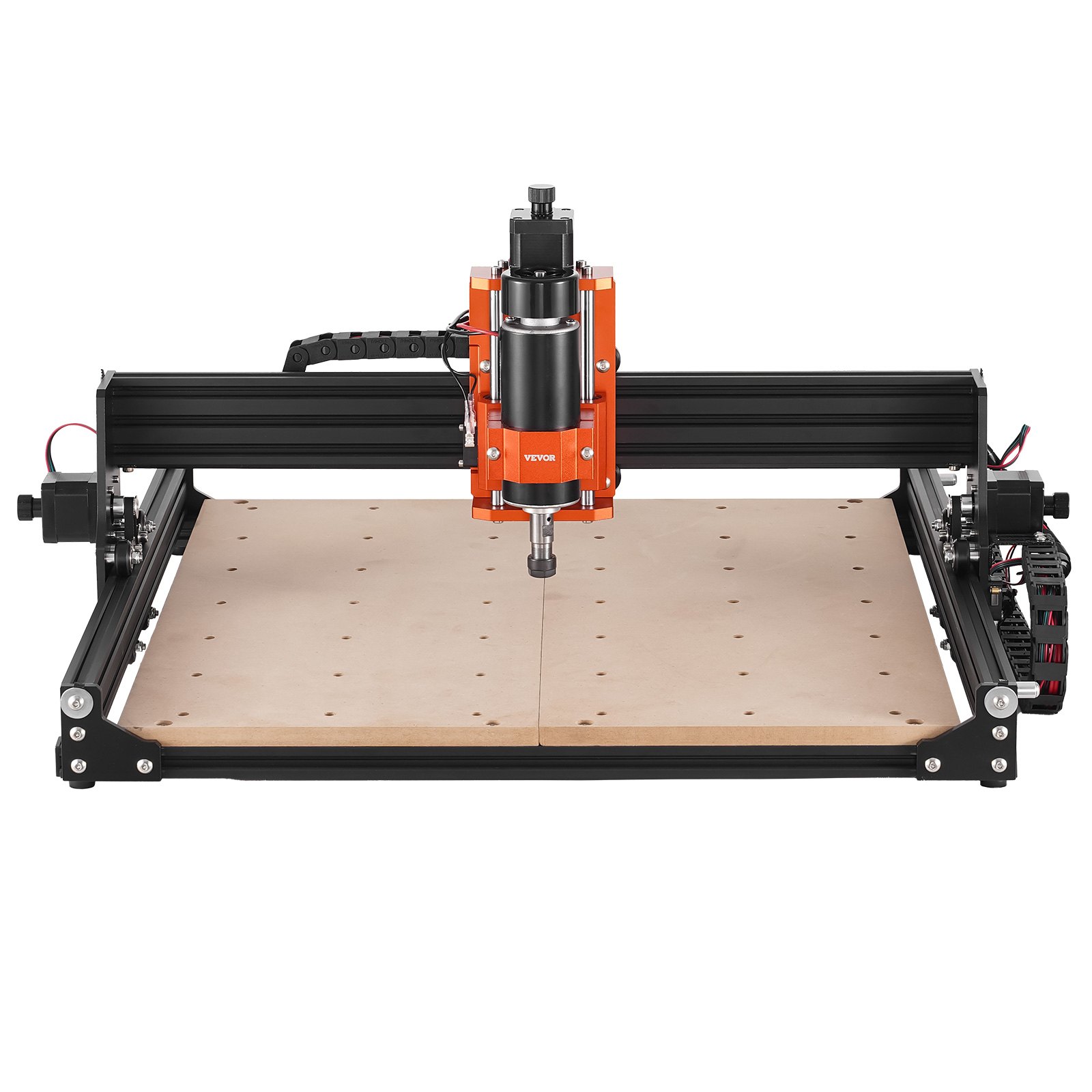 VEVOR CNC Router Macchina, 300 W, 3 Assi GRBL Controllo Kit per Fresatura e Incisione su Legno, 400 x 400 x 60 mm Area di Lavoro 1200 giri/min, Router Macchina per Legno Acrilico Schiuma Plastica