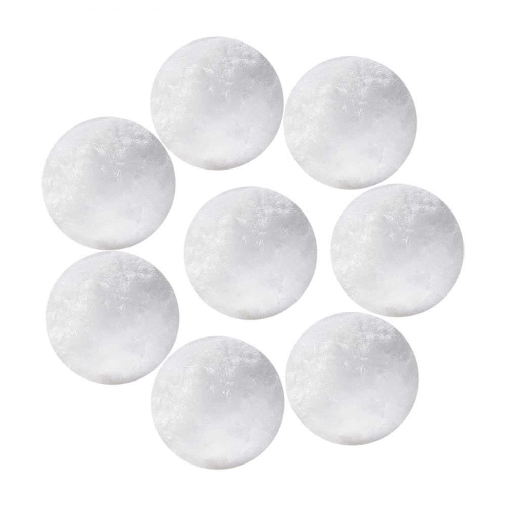 VEVOR Palline Filtranti per Piscina per Filtro a Sabbia, 0,68 kg, Materiale Filtrante in Fibra di Poliestere Bianco Riutilizzabile con Sacchetto Lavaggio, per Piscina Acquario Vasca Piscina Terra