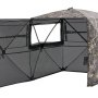 VEVOR Tenda da Caccia, Tenda da Caccia Trasparente per 4 a 5 Persone con Borsa per il Trasporto, Mimetica Portatile a 360 Gradi, Riparo Nascosto Resistente con Porta e Finestra con Cerniera