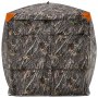 VEVOR Tenda da Caccia, Tenda da Caccia Trasparente per 4 a 5 Persone con Borsa per il Trasporto, Mimetica Portatile a 270 Gradi, Riparo Nascosto Resistente con Porta e Finestra Magnetiche