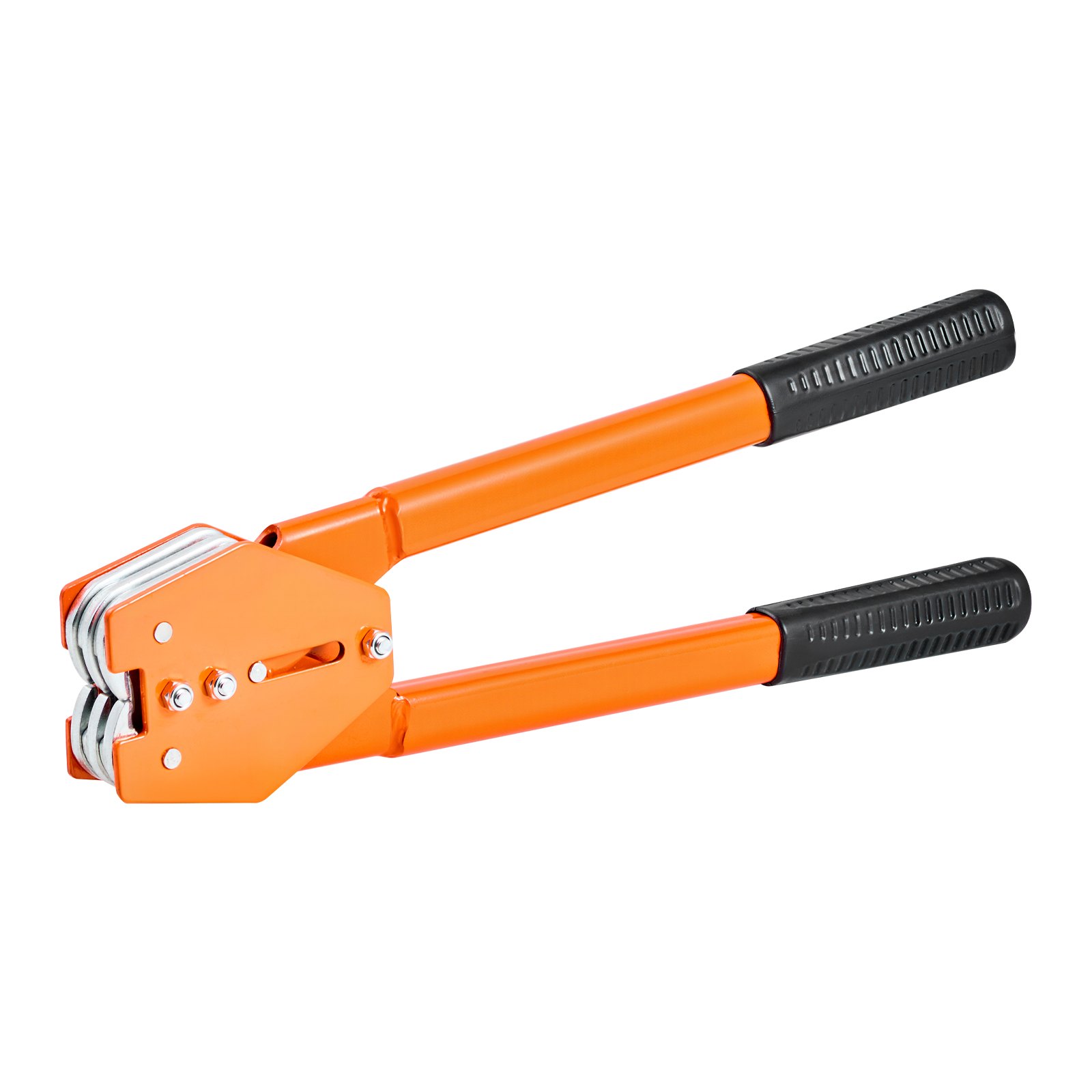 VEVOR Set di Reggiatura per Cinghie Plastiche, Kit di Reggiatura Manuale, Tendireggia e Sigillatrice con Reggia in PET da 304,8 m e 300 Sigilli Metallici, per Imballaggio di Pallet, Magazzino Trasloco