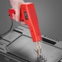 VEVOR Saldatrice per Plastica, Saldatura in Plastica 100 W con 800 Punti Caldi,Kit di Riparazione per Paraurti in Plastica per Auto con Luce LED per Kayak, Giocattoli, Riparazione Crepe in Plastica