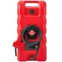 VEVOR Serbatoio di Carburante Portatile 56,78 L Modalità Pompa a Gravità e Manuale, Contenitore per Serbatoio di Carburante con Ruote, Tubo di Mandata 3,04 m e Pompa Manuale, per Motoscafi, Benzina