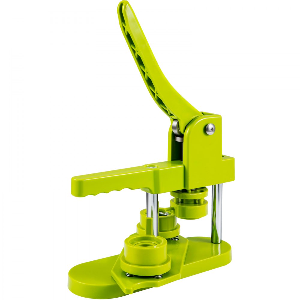 VEVOR macchina per spille Kit per Fustellatrice Manuale di Badge Spillo Bottoni Diametro 25mm Kit di Punzonatrice Manuale in Plastica con Manico