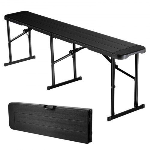 VEVOR Panca Da Campeggio Pieghevole Portatile, Per 4 Persone Con Tasche Laterali E Borsa Per Il Trasporto Panca Da Squadra Con Schienale Per Attivita Allaperto Calcio Baseball Nero 94756932 VEVOR Panca Da Campeggio Pieghevole Portatile, Per 4 Persone Con Tasche Laterali E Borsa Per Il Trasporto Panca Da Squadra Con Schienale Per Attivita Allaperto Calcio Baseball Nero 94756932