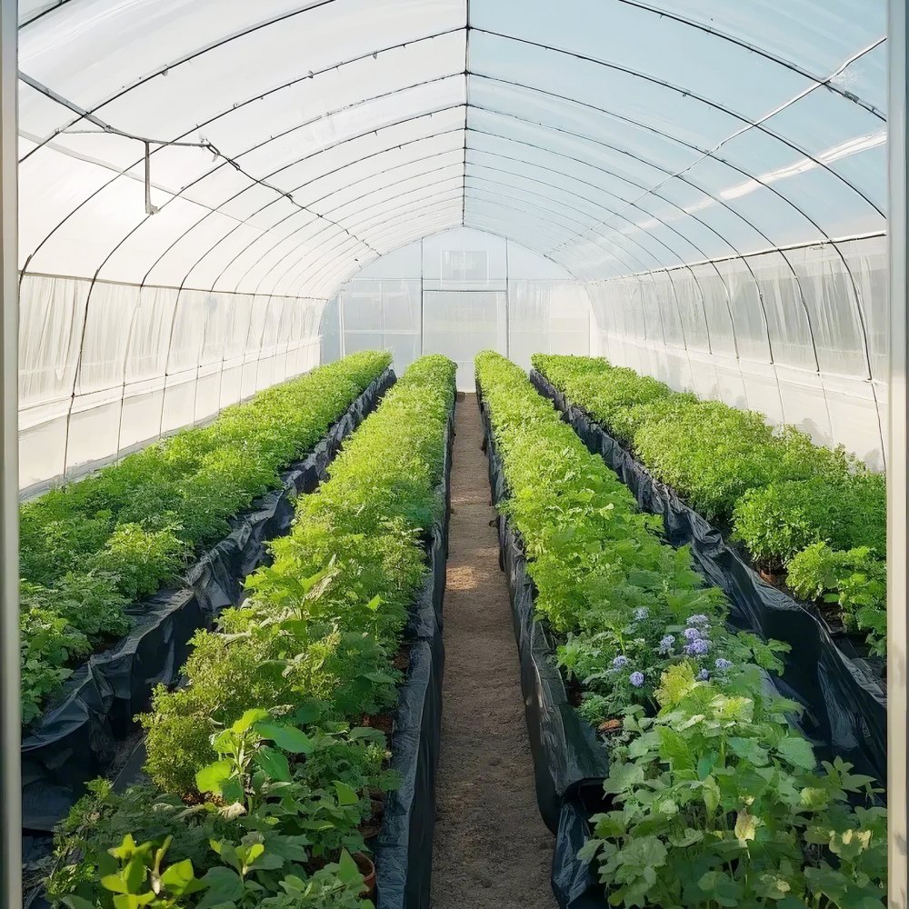 VEVOR Telo di Plastica 0,1mm, Barriera al Vapore per Intercapedine 0,91 m x 15,24 m, Telo in Polietilene per Giardino Resistente, Plastica Costruzione, Telo per Fornitura di Plastica Agricola Nero