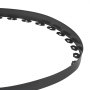 Bordatura per giardino VEVOR, bordatura per giardino in plastica da 100 piedi x 1,5 pollici con 120 punte, senza scavo, bordatura flessibile per prato, bordatura per mini recinzioni resistente ai raggi UV, bordatura per vialetti per aiuole e pavimentazione da giardino