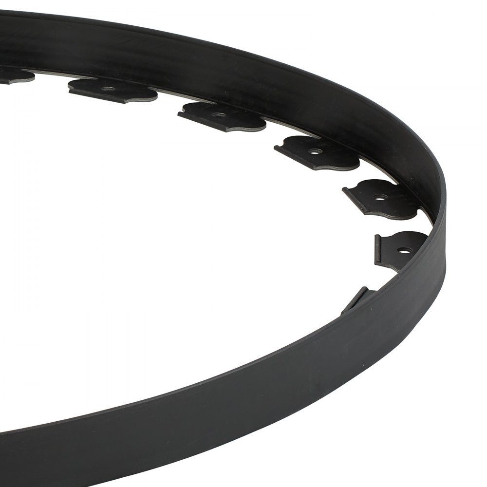 VEVOR Bordatura per Giardino, 600 x 5 cm, Bordatura in Plastica per Giardino con 120 Punte, Senza Scavo Resistente ai Raggi UV, per Prato, Mini Recinzioni, Vialetti Aiuole e Pavimentazione