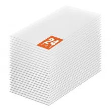 VEVOR Pannelli per Serre in Policarbonato per Tetti 24 Pezzi 1210 x 605 x 4 mm